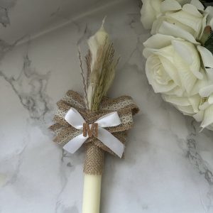 Palm Sunday candle